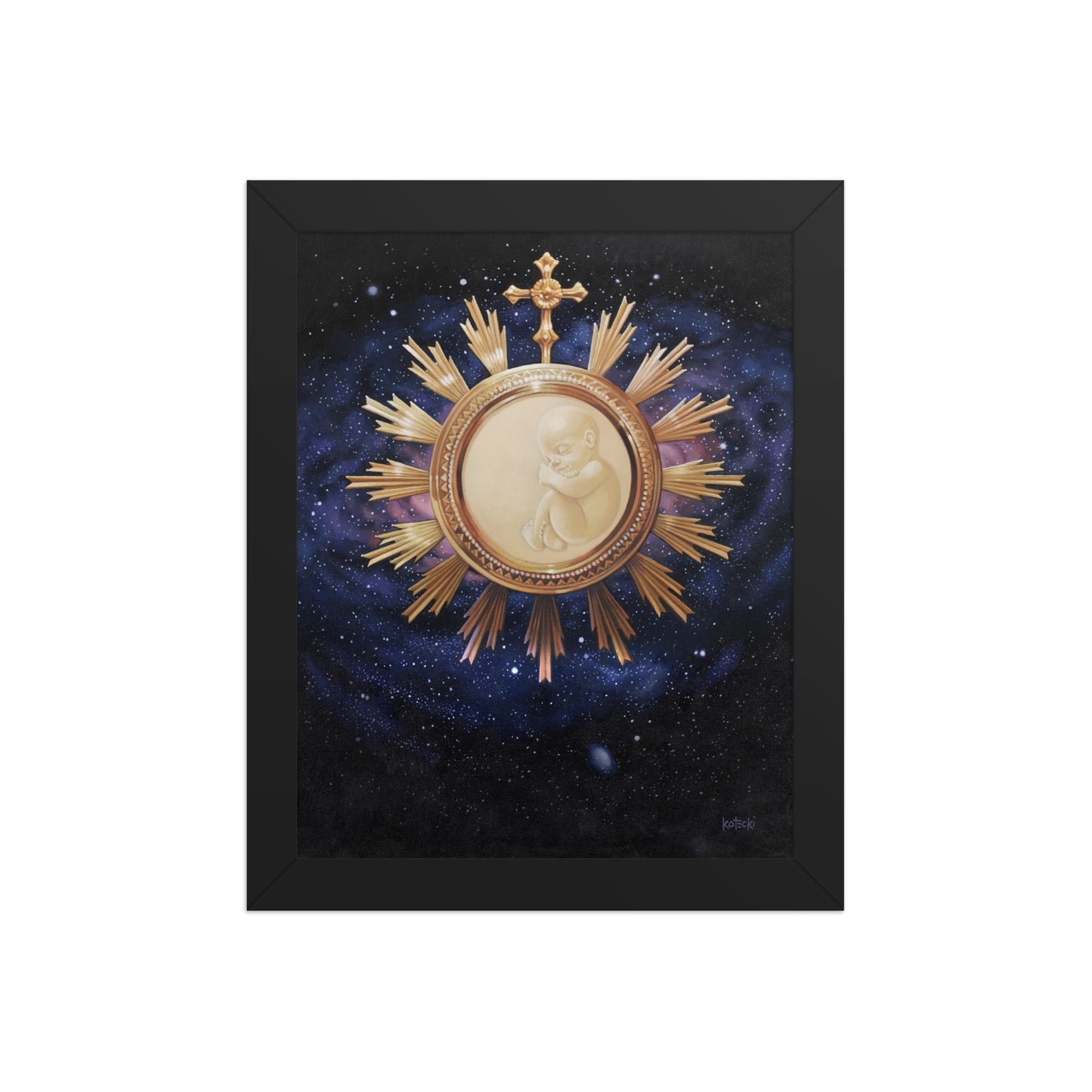 Galaxy of Wonders Framed Print