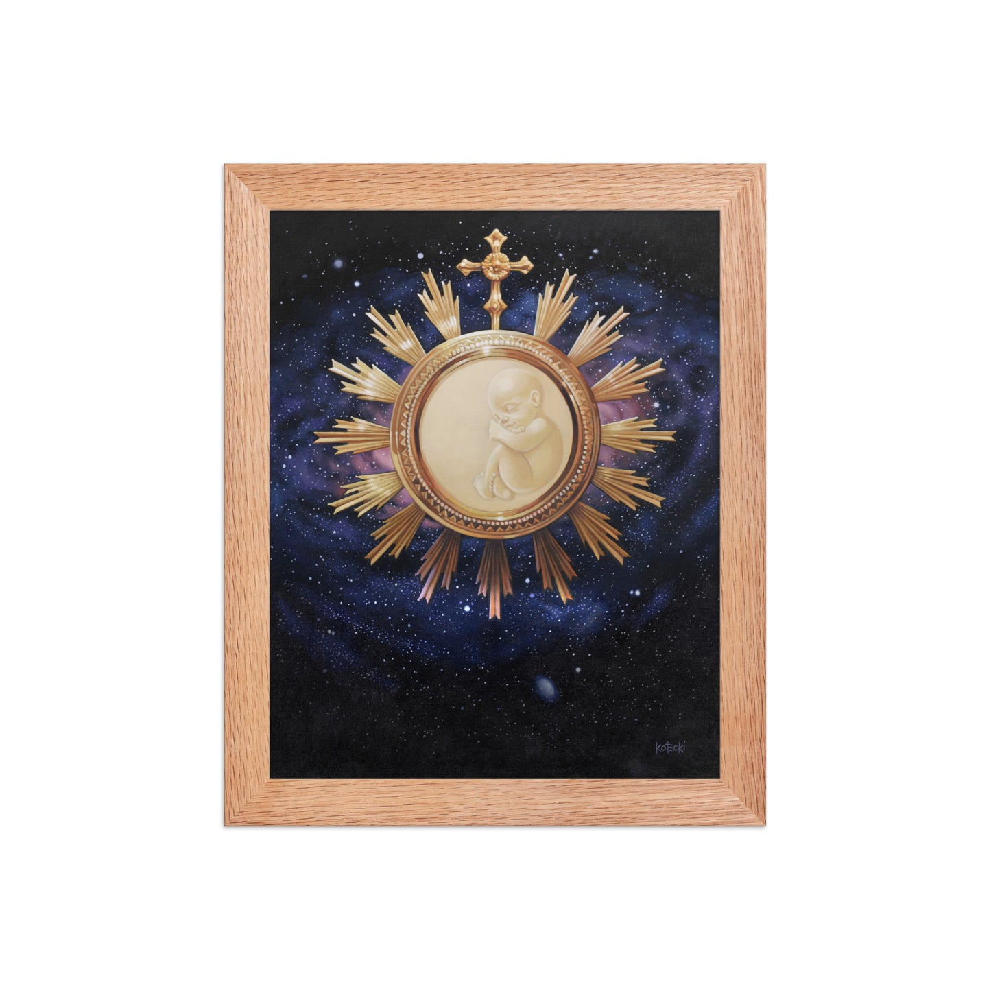 Galaxy of Wonders Framed Print