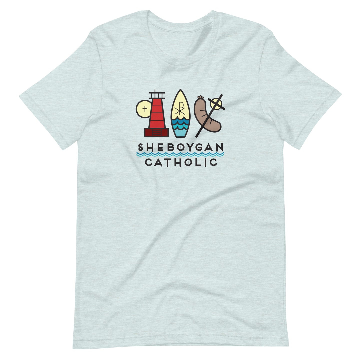 Sheboygan Catholic Color Logo T-shirt